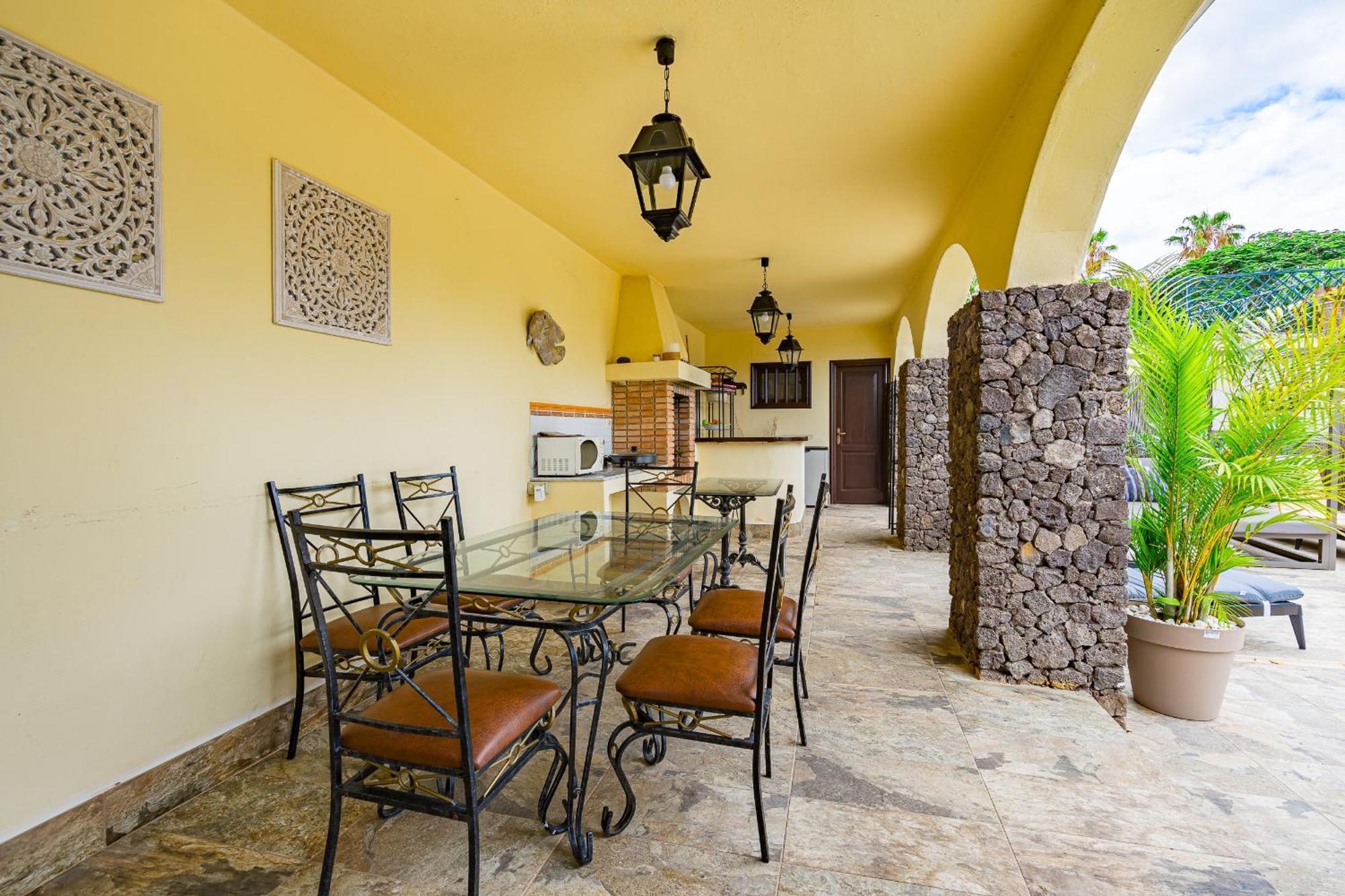 Villa Natali ,Luxury 3-Levels Large Villa On Tenerife, Ocean View, Private Poo L& Barbecue Area Адехе Экстерьер фото
